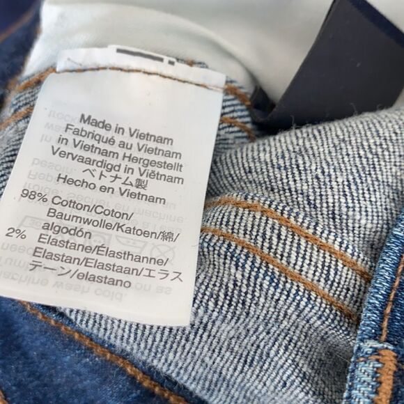 TALL Madewell Slim Straight Mid- Rise Stretch Jeans 23 Tall - Picture 11 of 13